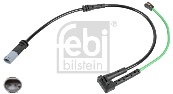 Warning Contact, brake pad wear